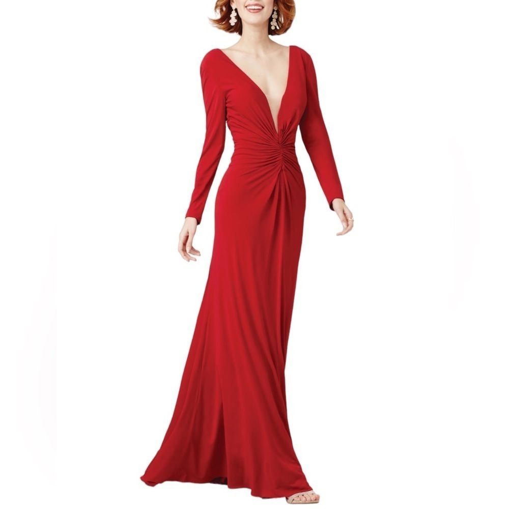 Jovani Gown Red